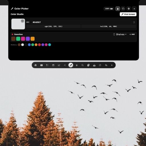 Pixel-Perfect Color Eyedropper