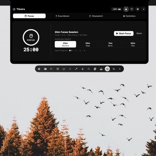 Pomodoro & Precision Timers