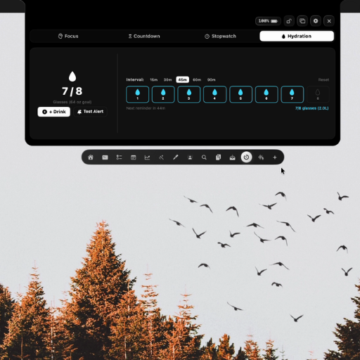 Water Tracker & Hydration Alerts